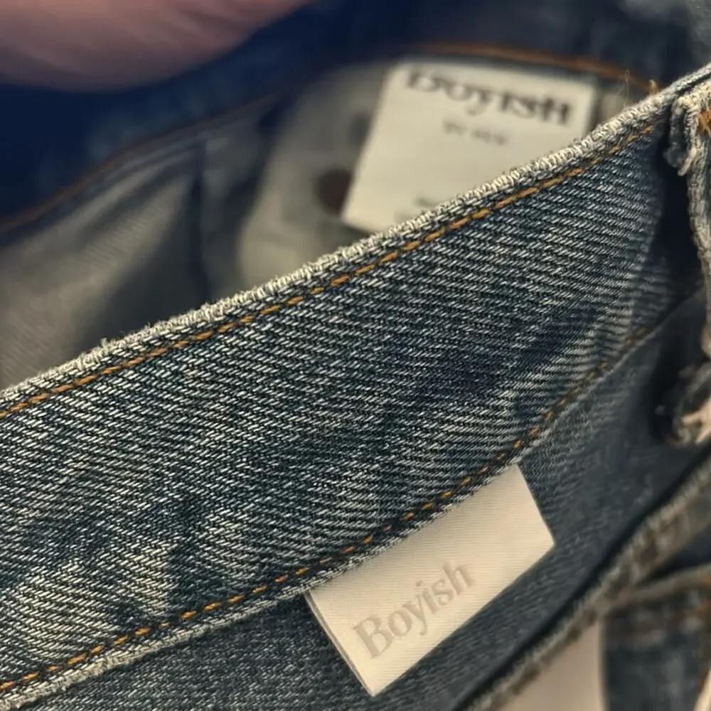 NWT Boyish Billy high rise skinny jeans in Freaks wash